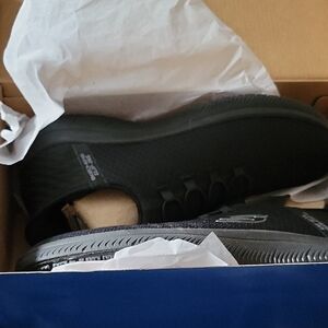 Skechers Womens Black Sneakers